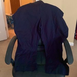 Talbots Plus Size 24 W Navy Hampshire Ankle Pant